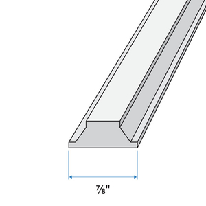 Grille Profile Width 7/8 Inches